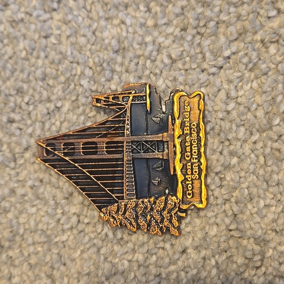 Other - Metal San Francisco Golden Gate Bridge Magnet